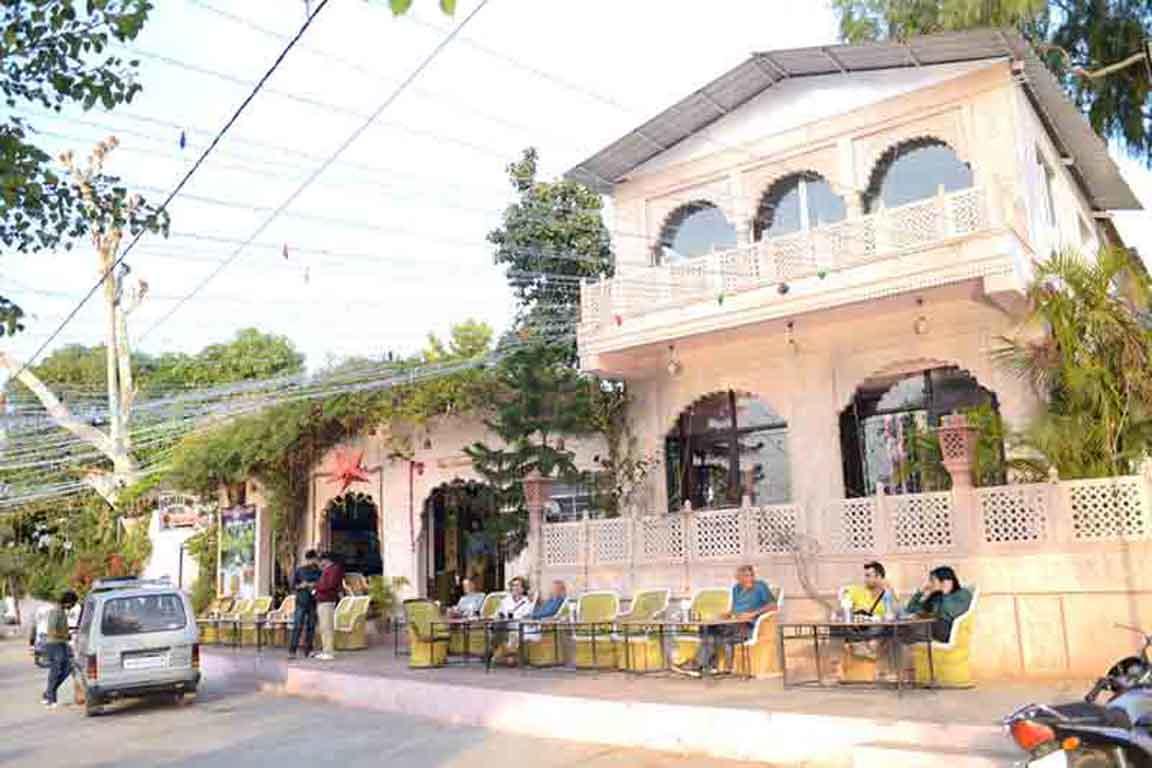 Hotel Sun Set Cafe Pushkar Exterior foto